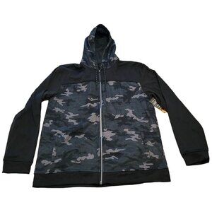 NWT Burnside Men's Camo‎ Zip Hoodie
